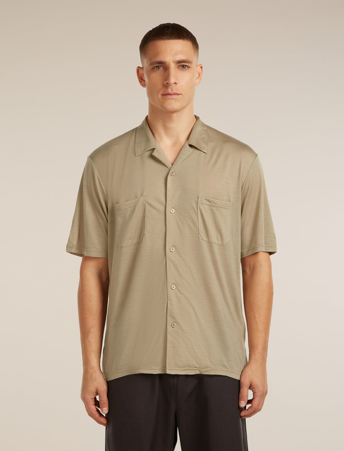 Unisex Merino Blend 125 Cool-Lite™ Short Sleeve Shirt Flagstone - 2