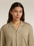 Unisex Merino Blend 125 Cool-Lite™ Short Sleeve Shirt Flagstone - 15