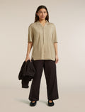 Unisex Merino Blend 125 Cool-Lite™ Short Sleeve Shirt Flagstone - 10