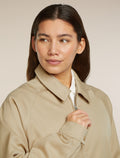 Unisex Merino Cotton Twill Shirt Jacket Safari - 16