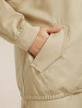 Unisex Merino Cotton Twill Shirt Jacket Safari - 17