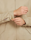 Unisex Merino Cotton Twill Shirt Jacket Safari - 27