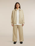 Unisex Merino Cotton Twill Shirt Jacket Safari - 9