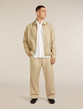 Unisex Merino Cotton Twill Adjustable Pants Safari - 7