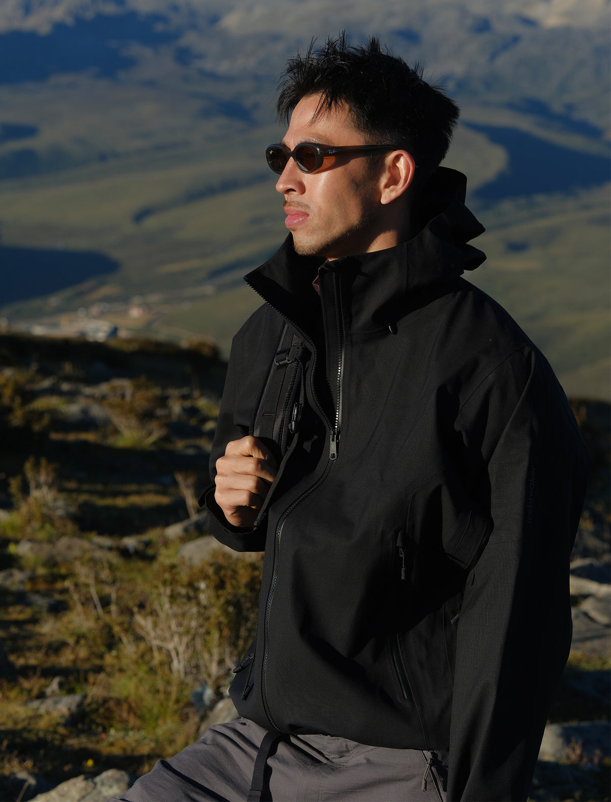 Men’s MerinoVent™ Trekker 3L Hooded Jacket Black - 2