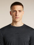 Men’s 200 MerinoFine™ Ace Long Sleeve Crewe Jet Hthr - 7