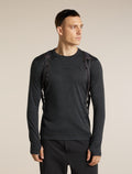 Men’s 200 MerinoFine™ Ace Long Sleeve Crewe Jet Hthr - 5
