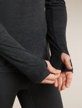 Men’s 200 MerinoFine™ Ace Long Sleeve Crewe Jet Hthr - 6