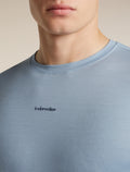 Men's 200 MerinoFine™  Ace Long Sleeve Crewe Zinc Blue - 7