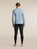 Men's 200 MerinoFine™  Ace Long Sleeve Crewe Zinc Blue - 8