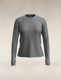 Women’s 200 MerinoFine™ Ace Long Sleeve Crewe Jet Hthr - 1