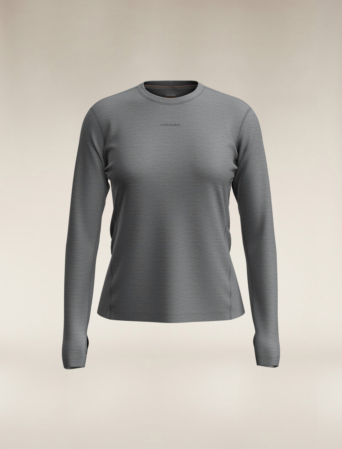 Women’s 200 MerinoFine™ Ace Long Sleeve Crewe Jet Hthr - 1