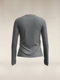 Women’s 200 MerinoFine™ Ace Long Sleeve Crewe Jet Hthr - 2
