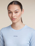 Women's 200 MerinoFine™  Ace Long Sleeve Crewe Zinc Blue - 7