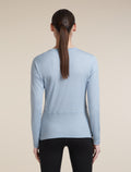 Women's 200 MerinoFine™  Ace Long Sleeve Crewe Zinc Blue - 2