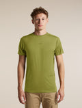 Men's Merino Blend 125 Cool-Lite™ Sphere Short Sleeve T Shirt Colour Block Sphagnum/Dark Loden - 1
