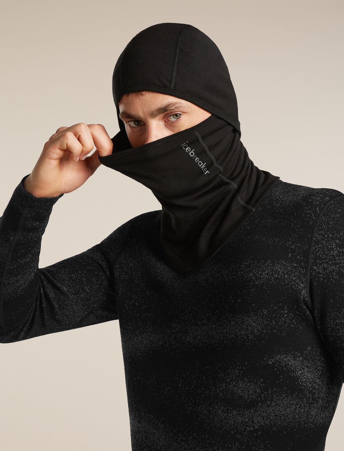 Unisex Merino 360 RealFleece™  Elemental Balaclava Black - 6