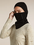 Unisex Merino 360 RealFleece™  Elemental Balaclava Black - 7