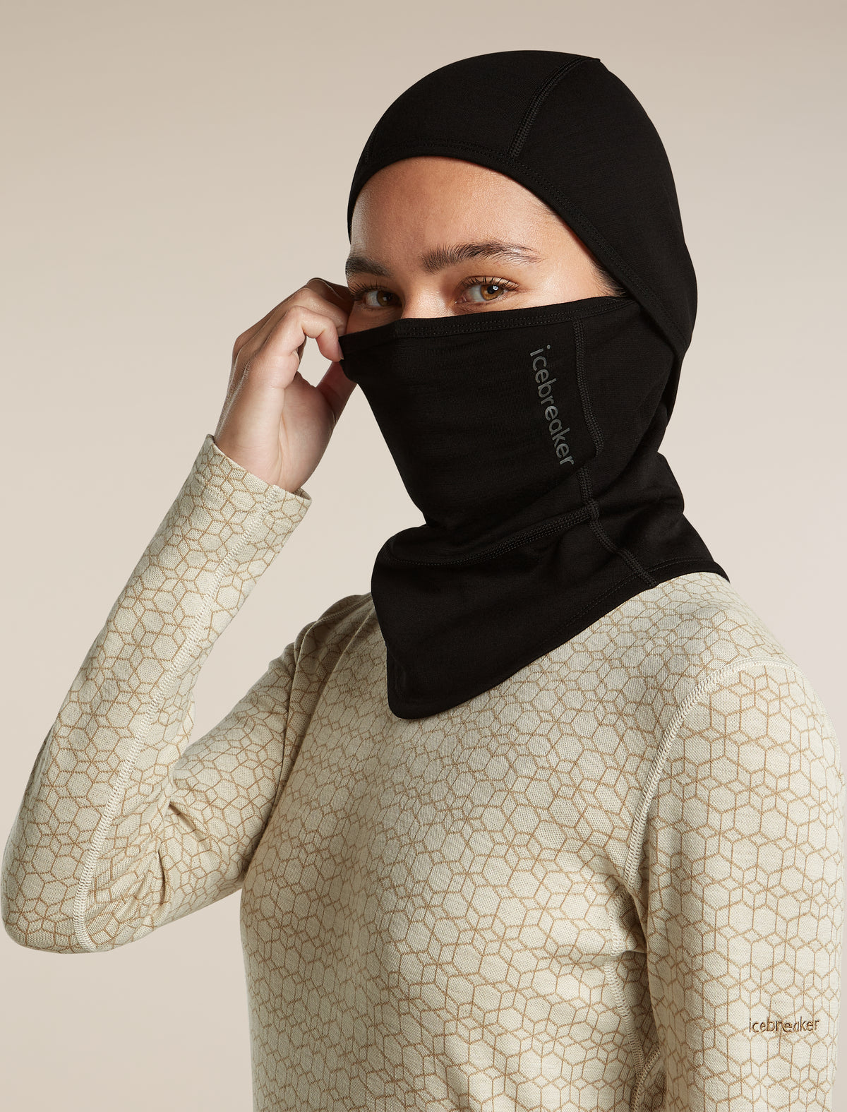 Unisex Merino 360 RealFleece™  Elemental Balaclava Black - 7