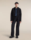 Women's Merino 200 Oasis Long Sleeve Crewe Moss Bloom AOP Midnight Navy/Dawn/Aop - 4