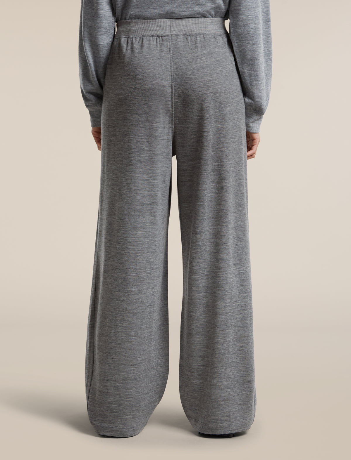Women's Merino Blend 150 Drift Wide Leg Pants Metro Heather - 2
