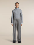 Women's Merino Blend 150 Drift Wide Leg Pants Metro Heather - 3