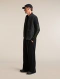 Men's Merino 150 Tech Lite Long Sleeve T Shirt IB Vertical Black - 4