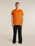 Men's Merino 150 Tech Lite Short Sleeve T Shirt 3D Mapping Spice - 3