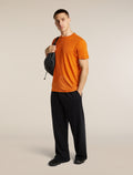 Men's Merino 150 Tech Lite Short Sleeve T Shirt 3D Mapping Spice - 4