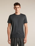 Men's Merino 150 Tech Lite Short Sleeve T Shirt 3D Mapping Obsidian - 1