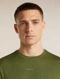 Men's Merino 150 Tech Lite Short Sleeve T Shirt 3D Mapping Sphagnum - 6