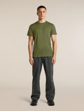 Men's Merino 150 Tech Lite Short Sleeve T Shirt 3D Mapping Sphagnum - 3