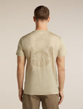 Men's Merino 150 Tech Lite Short Sleeve T Shirt Forest Footsteps Bay Heather - 2