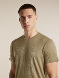 Men's Merino 150 Tech Lite Short Sleeve T Shirt Great Heights Cumin - 7