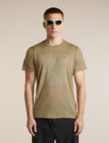 Men's Merino 150 Tech Lite Short Sleeve T Shirt Great Heights Cumin - 5