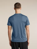Men's Merino 150 Tech Lite Short Sleeve T Shirt Great Heights Dawn - 2