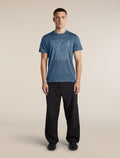 Men's Merino 150 Tech Lite Short Sleeve T Shirt Great Heights Dawn - 3