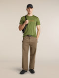 Men's Merino 150 Tech Lite Short Sleeve T Shirt IB Coordinates Sphagnum - 4