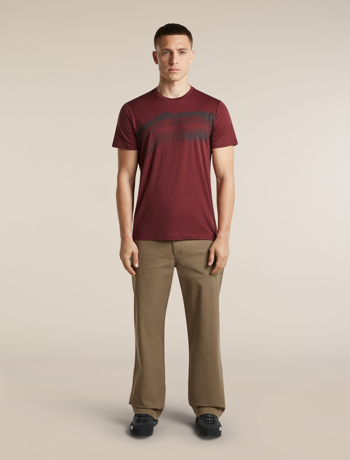 Men's Merino 150 Tech Lite Short Sleeve T Shirt Getaway Port - 3
