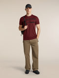 Men's Merino 150 Tech Lite Short Sleeve T Shirt Getaway Port - 4