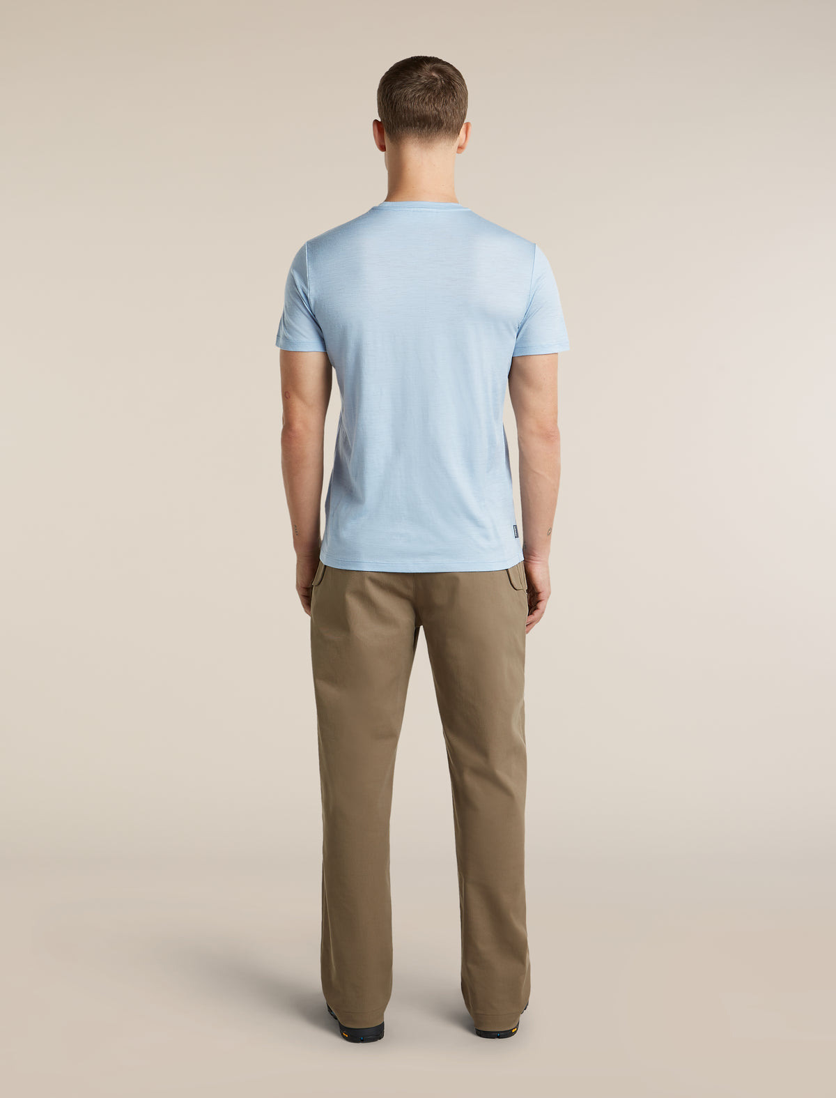 Men's Merino 150 Tech Lite Short Sleeve T Shirt Getaway Zinc Blue - 6