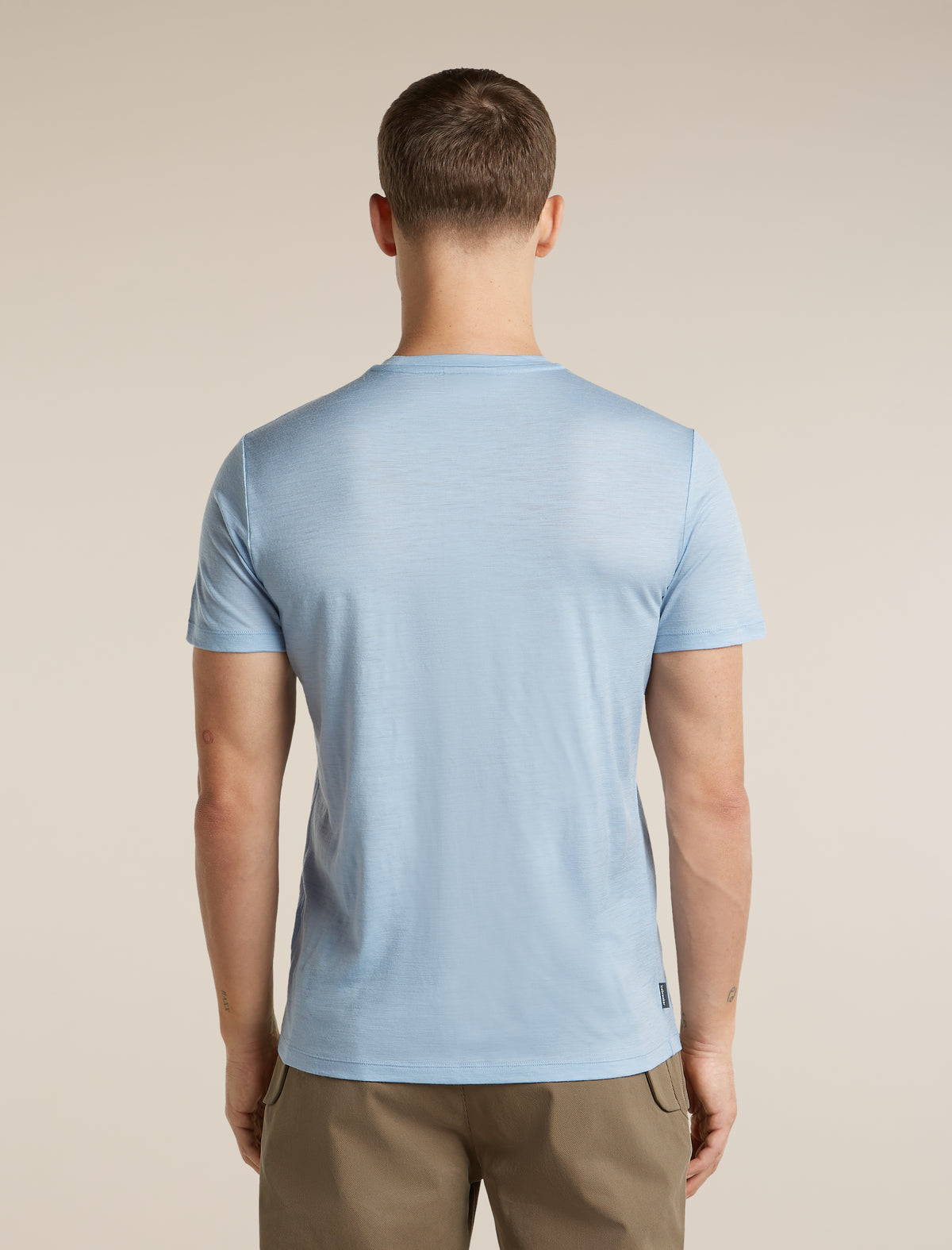Men's Merino 150 Tech Lite Short Sleeve T Shirt Getaway Zinc Blue - 2