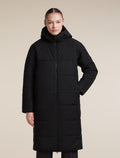 icebreaker-apac Women's 1500 MerinoLoft™ Nelson Long Jacket Black Women - 1
