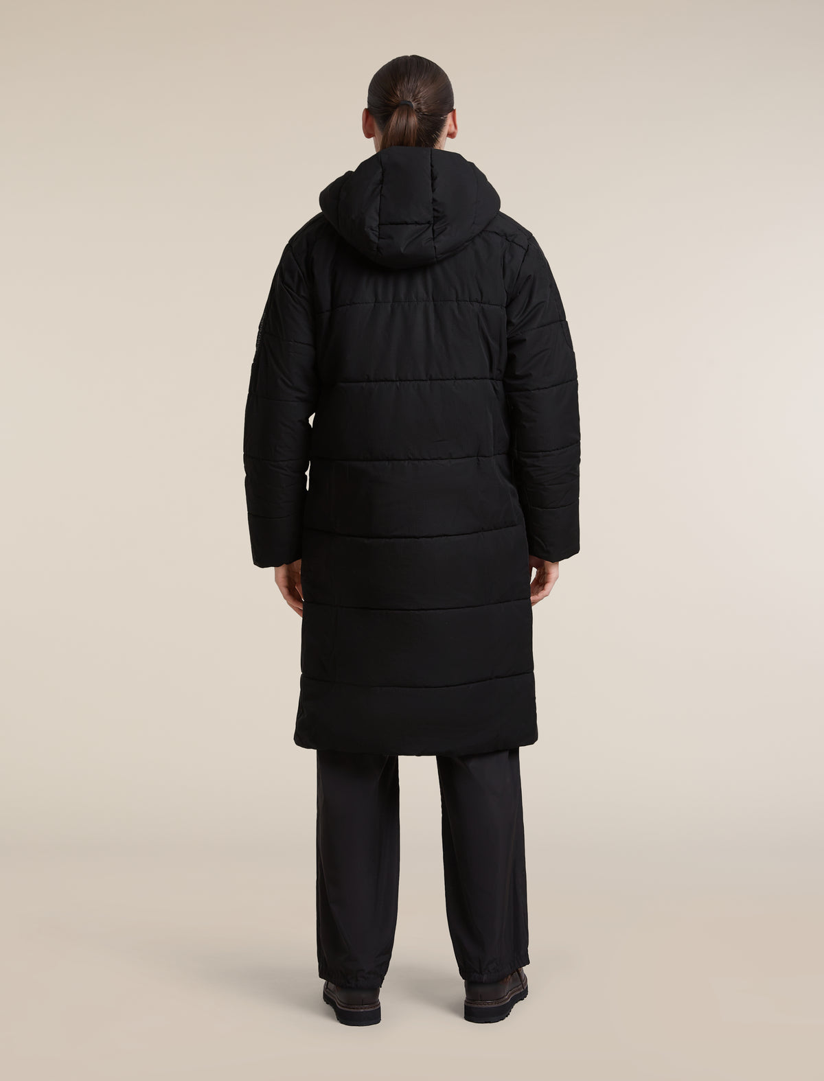icebreaker-apac Women's 1500 MerinoLoft™ Nelson Long Jacket Black Women - 7