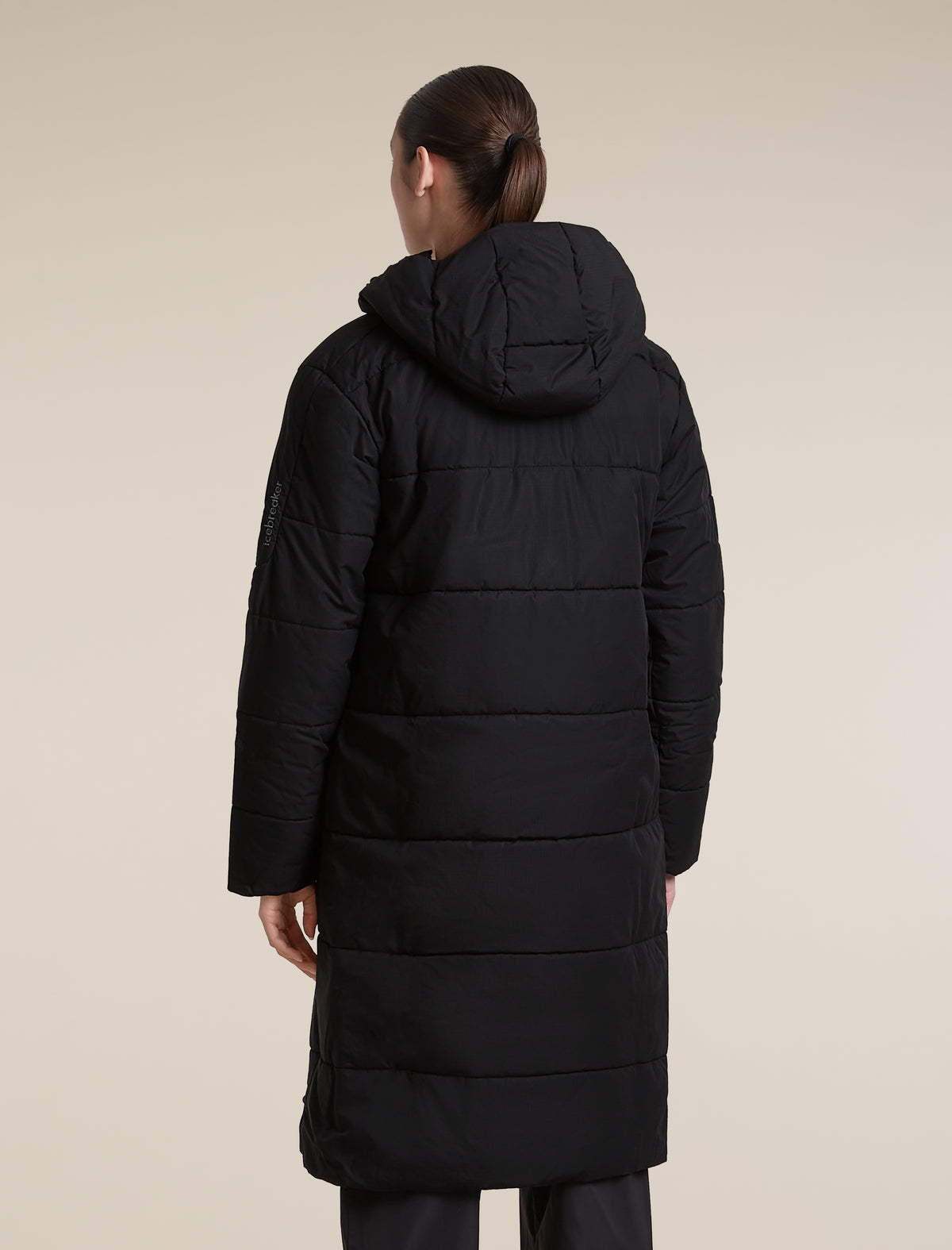 icebreaker-apac Women's 1500 MerinoLoft™ Nelson Long Jacket Black Women - 2