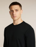 Men’s 300 15.5 MerinoFine™ Long Sleeve Regular T-Shirt Black - 7