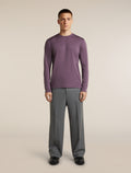 Men's 300 15.5 MerinoFine™  Long Sleeve T Shirt Grey Plum - 3