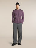Men's 300 15.5 MerinoFine™  Long Sleeve T Shirt Grey Plum - 4