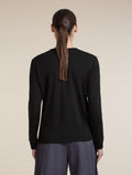 Women’s 300 15.5 MerinoFine™ Long Sleeve Regular T-Shirt Black - 2