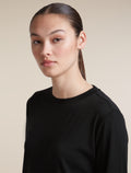 Women’s 300 15.5 MerinoFine™ Long Sleeve Regular T-Shirt Black - 7
